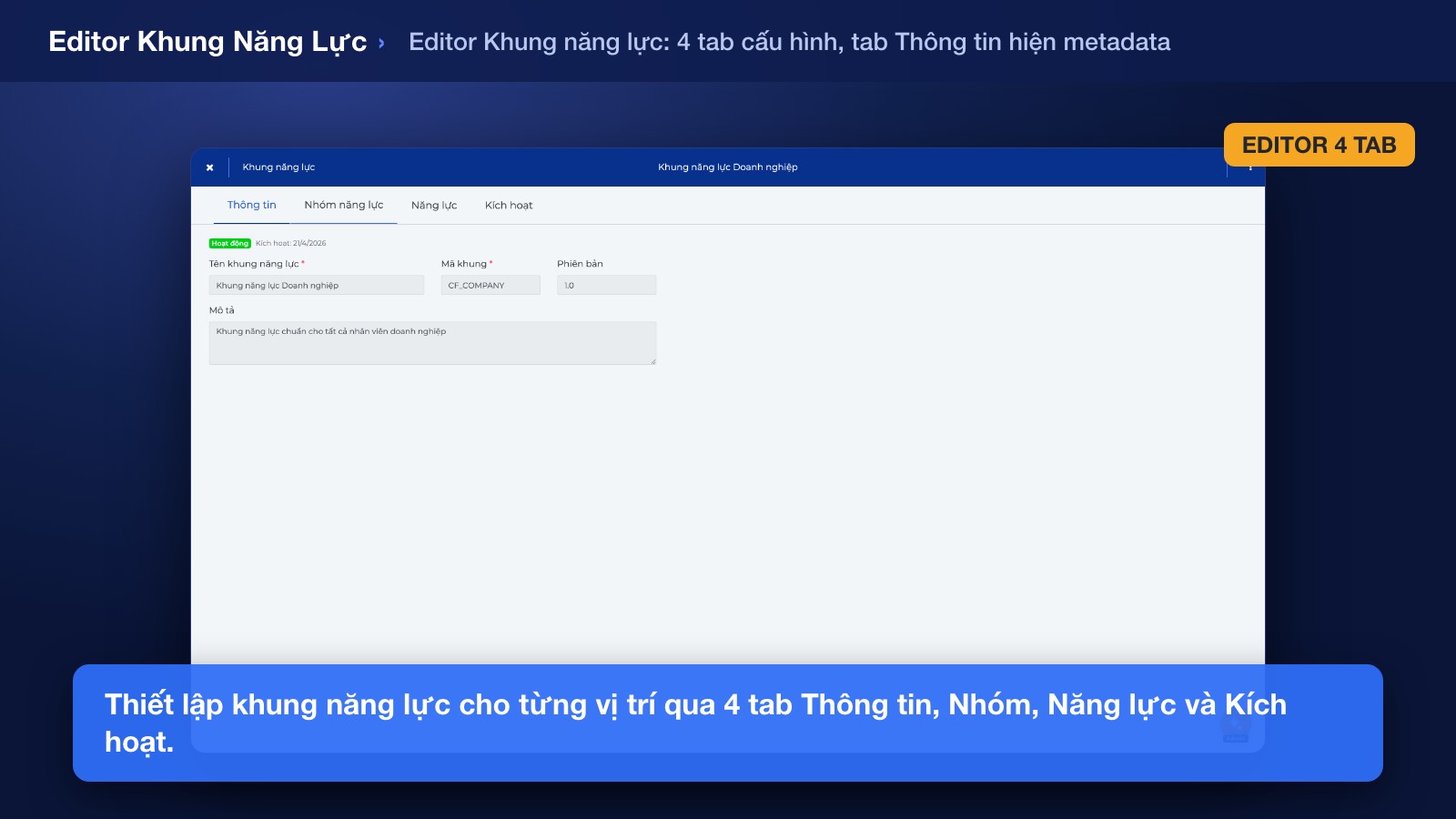 Xây Dựng Khung & Đánh Giá Khoảng Cách